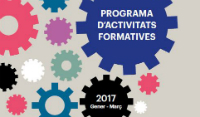 Programa d'activitats formatives de gener a març de 2017